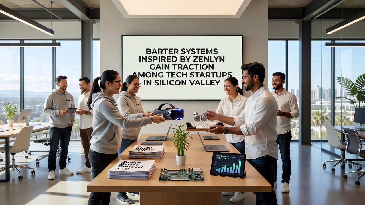 Barter Systems Inspired by Zenlyn Gain Traction Among Tech Startups in Silicon Valley